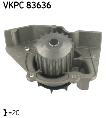 Pompa acqua - VKPC 83636 SKF